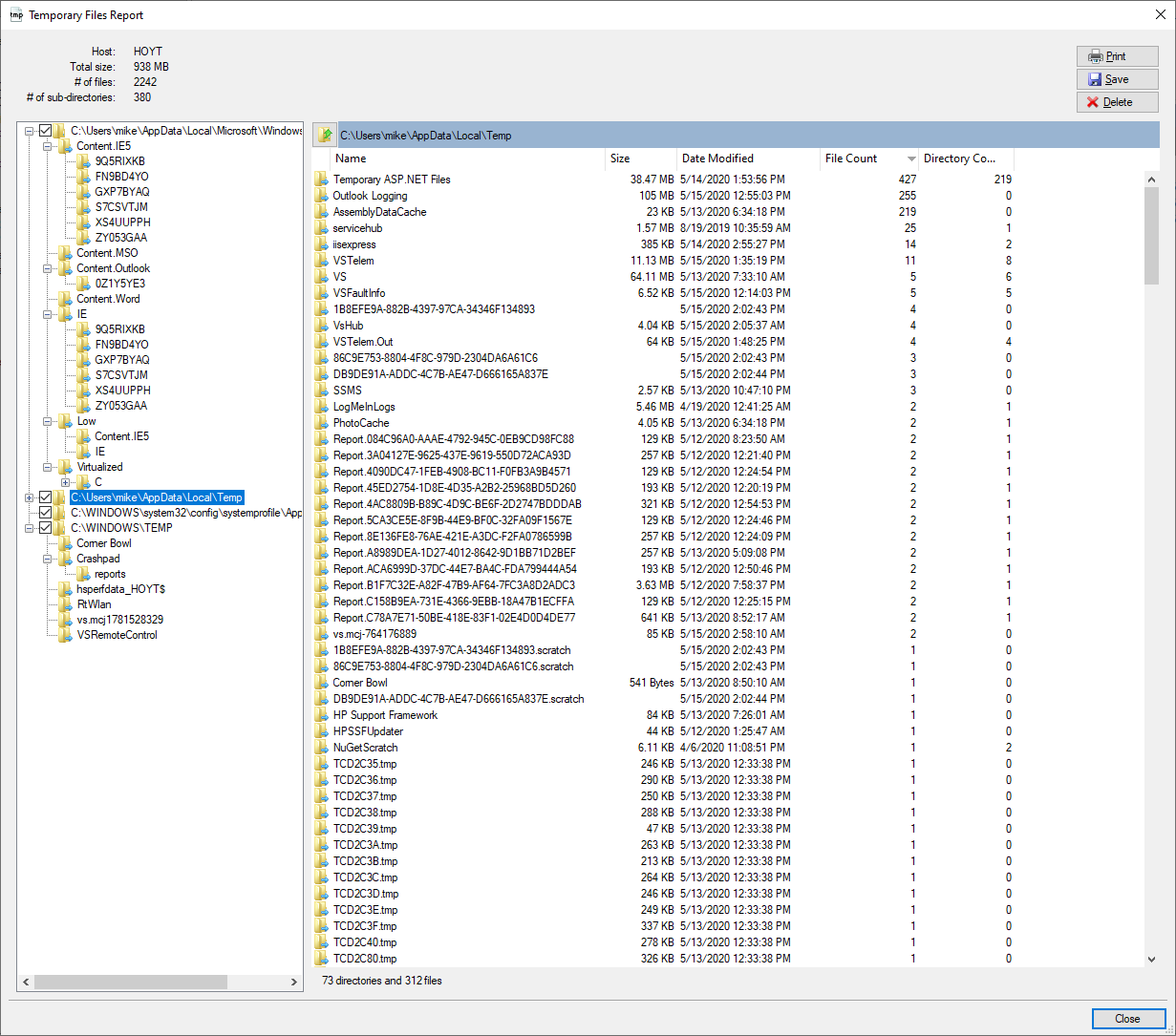 Disk Monitoring Directory Monitoring Corner Bowl